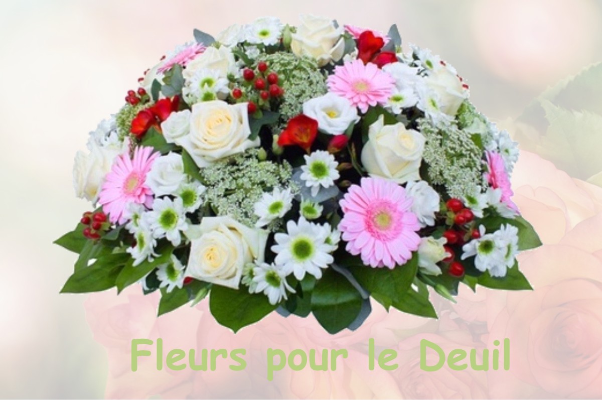 fleurs deuil BARRAUX